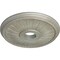Ekena Millwork Berkshire Ceiling Medallion (Fits Canopies up to 6 3/8"), 20 1/8"OD x 3 7/8"ID x 1 7/8"P, Flash Gold CM20BE1FLS - alternate 2